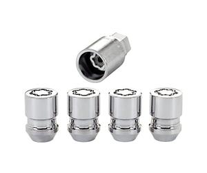 24154SU Wheel Lock Nuts SU M12 x 1,25, cone seat, Overall length 32,5 mm, Hex size 21mm, Key diameter 27,7 mm