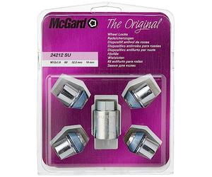 24212SU Wheel Lock Nuts SU M12 x 1,5, cone seat washer, Overall length 32,5 mm, Hex size 19mm, Key d