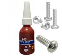 243 Screw Glue,Upgrade Thread Seal Lock Glue,High-Strong Metal Thread Sealant, Anti-Loosening,Easy to Use,Multipurpose,Designed for the Family,Sealing&Leak Prevention,Wide Range of Applications