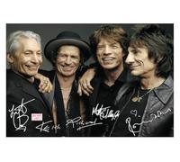 (243) The Rolling Stones Music Legends Signed A4 Photograph (21 X 297 CM) Art Work Wall Art Display (REPRINT) #####
