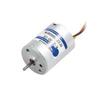 2430 Brushless DC Motor 12 V 24 V Mini High Power High Speed Adjustable Forward and Reverse Small Motor DIY 24 mm Gearbox (Motor x PWM Governor, 6000RPM_24V)