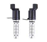 24355-03011 24375-03010 1 Pair Engine Oil Control Valve Variable Camshaft Timing Solenoid Valve VVT Inlet Exhaust Compatible for Hyundai i10 2011-2019 Replaces
