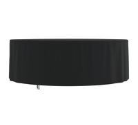 (244 x 71 cm) vidaXL Garden Furniture Cover Outdoor Furniture Cover Round Black 420D Oxford