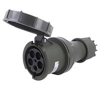 245-6.U Connector: AC Power Supply 3 Phase Female Female PCE