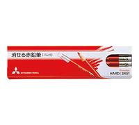 2451 K2451 red erasable pencil Mitsubishi Pencil Co., Ltd. (japan import)