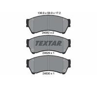 2458202 BRAKE PAD SET, DISC BRAKE TEXTAR