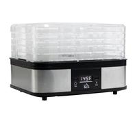 245W 5Kg Five Tray Food Dehydrator With Timer Silver