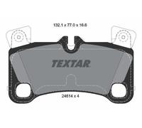 2461401 REAR AXLE BRAKE PAD SET, DISC BRAKE TEXTAR