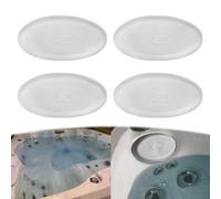 2472-828 J-200 Spa Pillow Replacement for 2008 and Newer Jacuzzi J-200 Series hot tub spa Pillow headrest (4-Pack) White