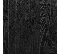 247Floors Forli Wood Plank Effect Vinyl Flooring 2.3mm Realistic Foam Backed Slip Resistant Lino (3m x 2m / 9ft 10" x 6ft 6", Black Planks)