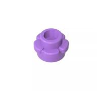 24866 Ornaments Plant, Flower, Plate Round 1x1 with 5 Petals 50 Pieces GDS-1436 Compatible with Lego Building Blocks Color:Medium Lavender