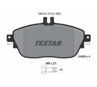 2486901 BRAKE PAD SET, DISC BRAKE FITS: INFINITI Q30 1.6
