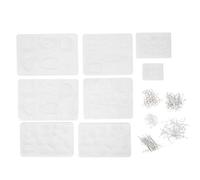 248pcs Earrings Casting Molds Set, Silicone Jewelry Making Molds for DIY Pendant Craft, Earring Mold Kit with Ear Hooks & Needles for Beginners and Hobbyists