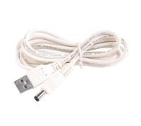 24AWG USB to DC 5.5/2.1mm 5.5x2.1mm 5 Volt barrel power jack cable 1.0m | 24AWG Wire Gauge Standard USB to DC 5.5/2.1mm 5.5x2.1mm 5.5 mm/2.1 mm 5 Volt barrel power jack cable 1.0m