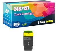 24B7157 Toner Cartridges Compatible with Lexmark XC2235 Printers, High-Yield Ideal for High-Volume Printing (1 Pack Yellow)