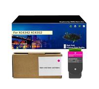 24B7518 24B7515 24B7516 24B7517 Compatible Toner Cartridge for Lexmark XC4342 XC4352 - High Yield - Black 25,000 Pages / Colour 14,200 Pages - Refillable Design