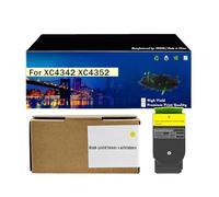 24B7518 24B7515 24B7516 24B7517 Compatible Toner Cartridge for Lexmark XC4342 XC4352 - High Yield - Black 25,000 Pages / Colour 14,200 Pages - Refillable Design
