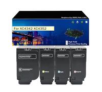 24B7518 24B7515 24B7516 24B7517 Compatible Toner Cartridge for Lexmark XC4342 XC4352 - High Yield - Black 25,000 Pages / Colour 14,200 Pages - Refillable Design