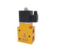 24bar high Pressure Pneumatic Solenoid Valve 1/4" 1/2 BSP 24V DC AC220V 3 Way 2 Position 23JD-8/15/P2 Blow Molding Machine Valve (Size : 1/2 inch, Color : 24V_P2)