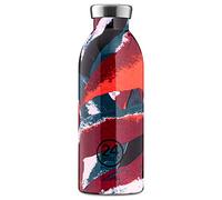 24Bottles Clima Bottle 500 ml Flower Flame Bottle, Unisex Adult, Multicoloured, 500 ml