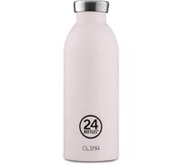 24Bottles Clima Drinking Bottle 500 ml Daily Usage Pink Stainless Steel