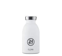 24Bottles Clima Insulated Bottle (330ml) - Ice White