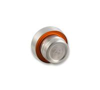 24Bottles Climate Lid Orange, Stainless Steel Bottle Stopper - Bottle Stopper