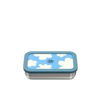 24bottles cloud-print snack box - Blue OS