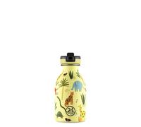 24Bottles Kids Bottle for Kids Primary School and Nursery 250ml Bottle with Cap 100% Airtight Stainless Steel Drinking Bottles Italian Design