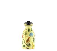 24Bottles Kids Bottle for Kids Primary School and Nursery 250ml Bottle with Cap 100% Airtight Stainless Steel Drinking Bottles Italian Design