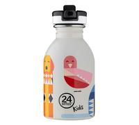 24Bottles Kids - Children's Water Bottle with Straw 250 ml, Thermos Flask Children 24h Cold 12h Hot, Water Bottle 100% Sealed Lid, Environmentally Friendly Drinking Bottle Stainless Steel, Best Friend