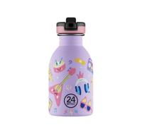 24BOTTLES Kids Water Bottle with Straw 250 ml Music Friends