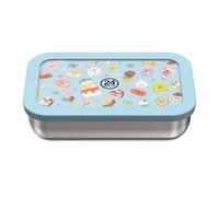 24Bottles lunch box 18.5 cm blue