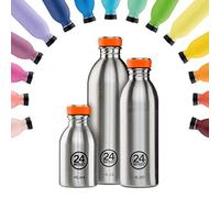 24Bottles Stainless Steel Drinking Bottle, 1000 ml, 1 Litre Capacity, BPA-Free, Feather-light, Handy, Water Bottle for Work, School and Sports (Mint)