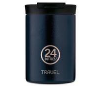 24Bottles Travel Tumbler Stainless Steel in Deep Blue with 350 ml Dimensions 8 cm x 8 cm x 12.5 cm 416