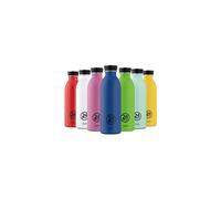 24Bottles Urban Water Bottle 250 ml, Water Bottle 100% Sealed Lid, Environmentally Friendly Stainless Steel Drinking Bottle, Sports Water Bottle, Ultralight (Non-Thermal), Italian Design, Brushed