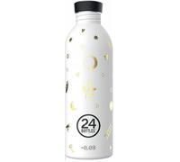 24BOTTLES Urban Bottle - 1 Litre, 500 ml, 250 ml, Thermos Bottle with Lid 100% Airtight Eco Friendly BPA Free Stainless Steel with Italian Design [Not Thermal, Ultralight]