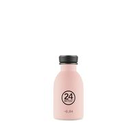 24Bottles Urban Bottle - 250 ml Stainless Steel, Airtight, BPA Free, Gym & Office, Dusty Pink