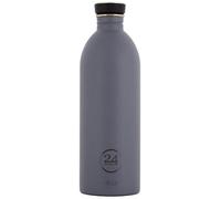 24Bottles Urban Water Bottle 1 L, Water Bottle 100% Sealed Lid, Environmentally Friendly Stainless Steel Drinking Bottle, Sports Water Bottle, Ultralight (Non-Thermal), Italian Design, Formal Grey