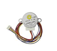 24BYJ48 Stepper Motor DC 5V 4-Phase 5-wire Wireless Camera Monitor Motor Slow Speed 1/64(DC 5V No ears 15cm)
