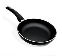 24cm Black Non-Stick Frying Pan with Soft-Touch Handle | PFOA-Free Premium Non-Stick Coating | Dishwasher Safe | Induction & All Hob Compatible | Durable Pressed Aluminium Encapsulated Base