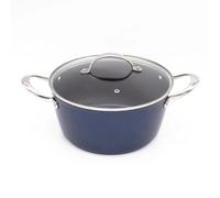 24Cm Casserole Pot Blue Pro Pans / Milk Pan, Saucepan & Casserole Dish / Non-Stick
