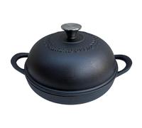 24cm Cast Iron - Matte Black, Ideal for Artisan & Sourdough Bread