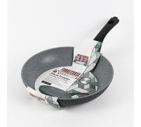 (24cm Frying Pan) Forged Aluminium Cooking Pots Pans Frying Pan Set