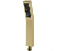 24cm Large Square Shower Head Rust Resistant Steel(Golden) | 24cm wide for surface, immersive rainfall feel, strong spray pattern, water saving tech, modern square look