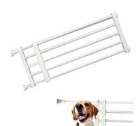 24cm Metal Safety Guard Gate, Small Dog Safety Fence, Baby Gate Stair Gate Dog Door, Low Pet Gate Retractable Dog Safety Gates, Doorway Pet Gate Dog Fence For Doorway (Retractable 22 To 39.37 Inche)