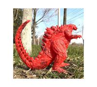 (24cm, no box) Godzilla King of Monsters Runaway Mechanical Red lotus Planet Godzilla Action Figure Collection Model