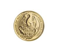24ct Gold Queen Elizabeth II 1/4oz The Queens Beasts 'The Dragon' Coin