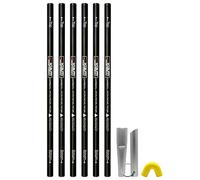 24ft 7.2m Gutter Vacuum Pole Kit | Long Reach Drain Cleaning System Set | Lightweight 100% Carbon Fibre 315g Per Pole