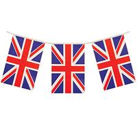 48Ft Party Queens Coronation United Kingdom Union Jack Plastic Flags Bunting